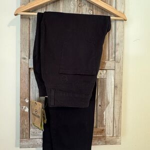 Women's Magellan Outdoors Black Cargo Pants Full-Length